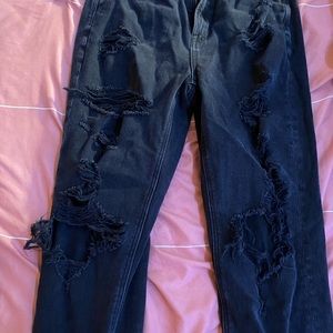 American eagle mom jeans